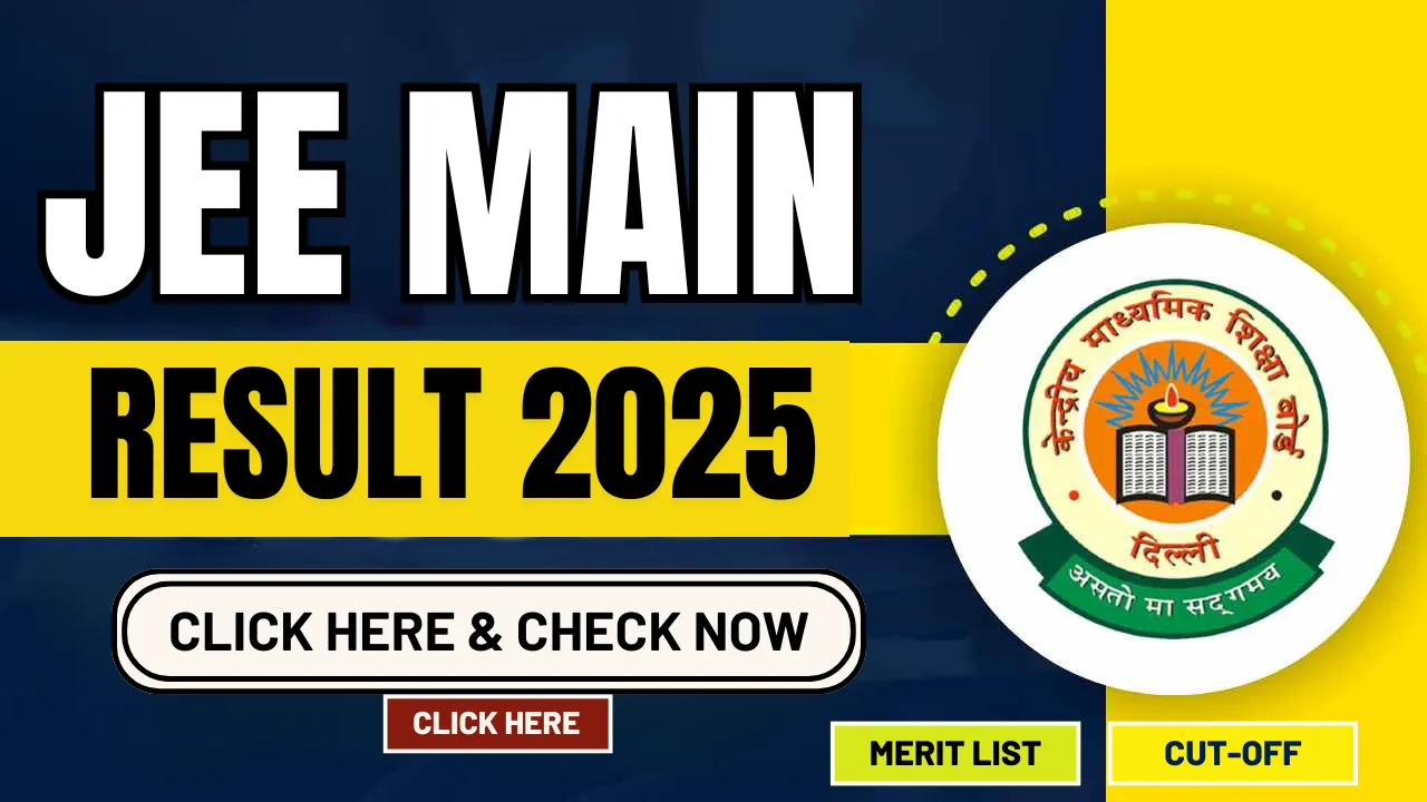 JEE Main Result 2025