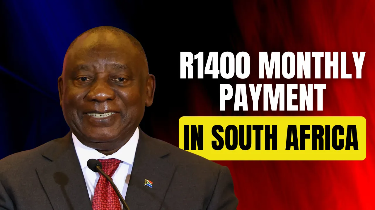 R1400 Monthly Payment in South Africa