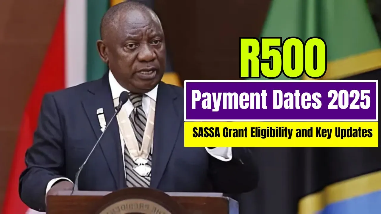 R500 Payment Dates 2025