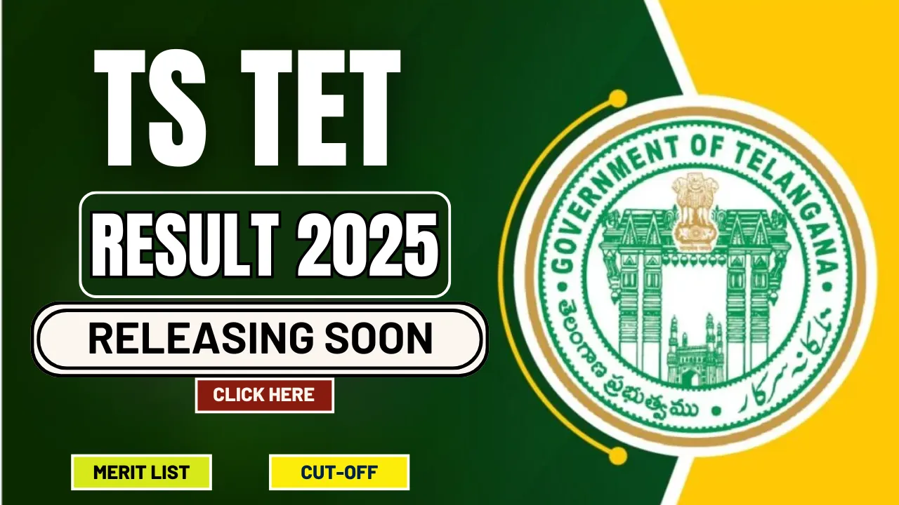 TS TET Result 2025 Telangana TET Score Card and Qualifying Marks