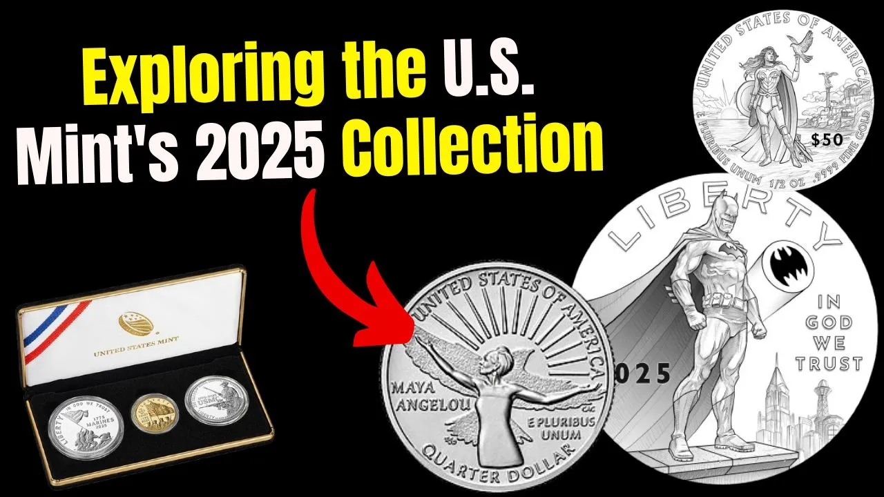 Superheroes, Silver Dollars, and Milestones: Exploring the U.S. Mint's 2025 Collection